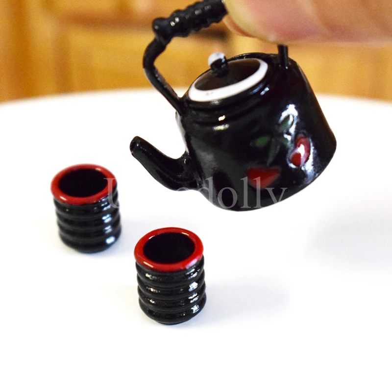 Cute Mini Porcelain Cup Water Kettle Tableware 1/12 Miniature Dollhouse Kitchen Accessories Match for Toy
Cute Mini Porcelain Cup Water Kettle Tableware 1/12 Miniature Dollhouse Kitchen Accessories Match for Toy