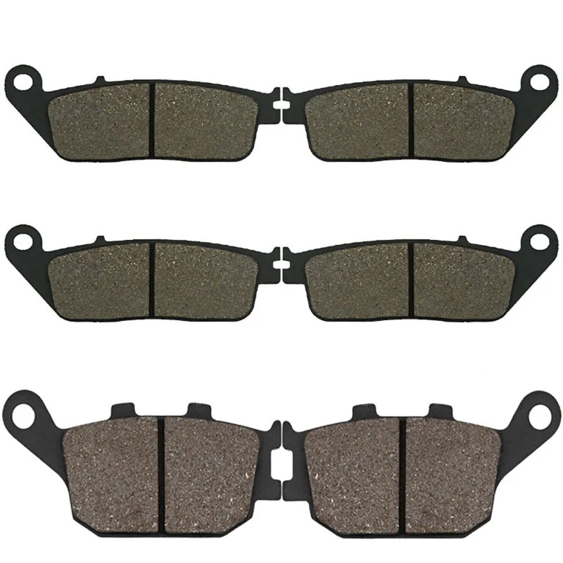 Cyleto Motorcycle Front Rear Brake Pads for HONDA CB600F CB 600F CB 600 F F3 F4 2004 2006 CB600 CB 600 Hornet Non ABS 2000-2012
Cyleto Motorcycle Front Rear Brake Pads for HONDA CB600F CB 600F CB 600 F F3 F4 2004 2006 CB600 CB 600 Hornet Non ABS 2000-2012