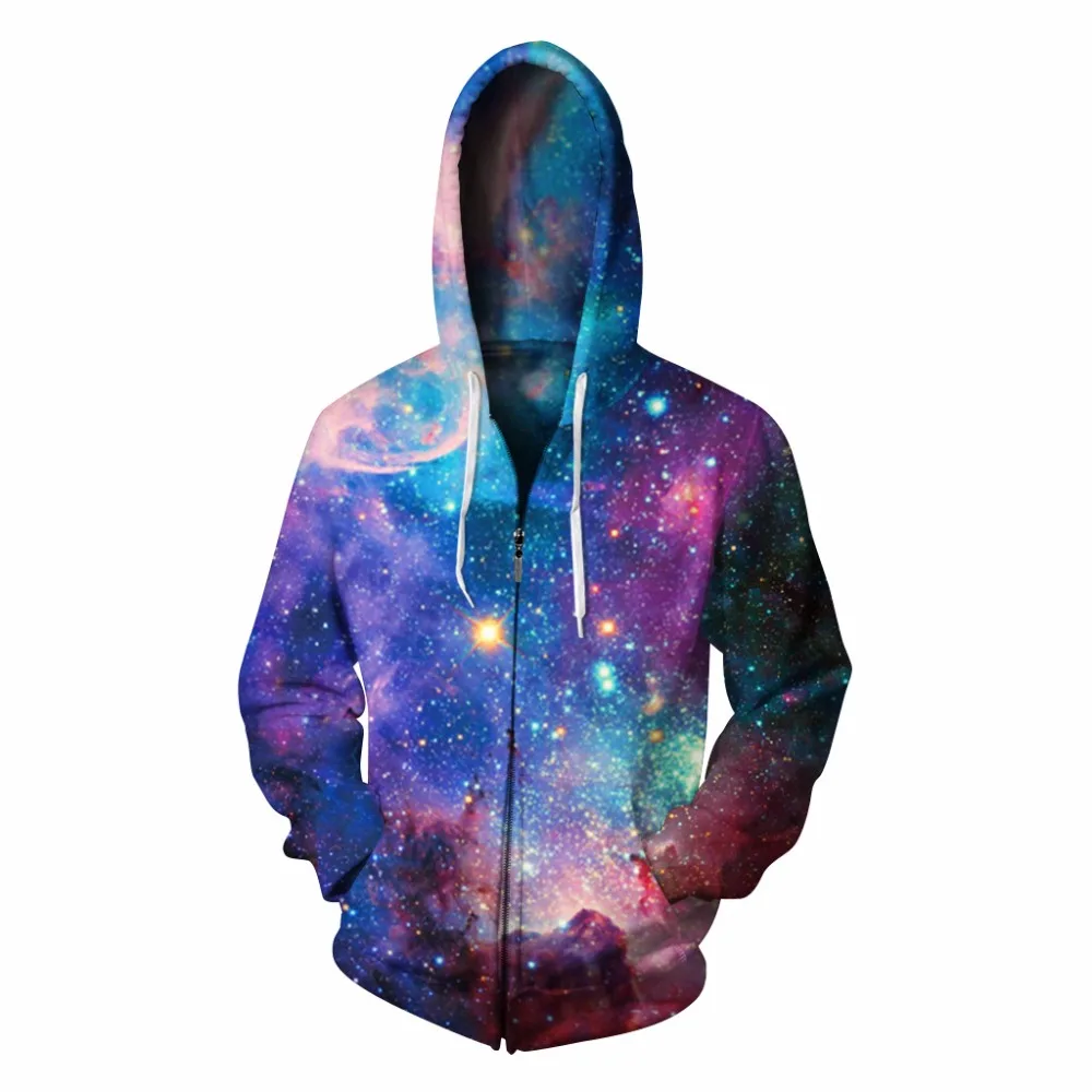 New Harajuku Mens Zipper Hoodies Long Sleeve Couples Loose Galaxy Space Blue Red Hoodie 3 Patterns Streetwear
New Harajuku Mens Zipper Hoodies Long Sleeve Couples Loose Galaxy Space Blue Red Hoodie 3 Patterns Streetwear