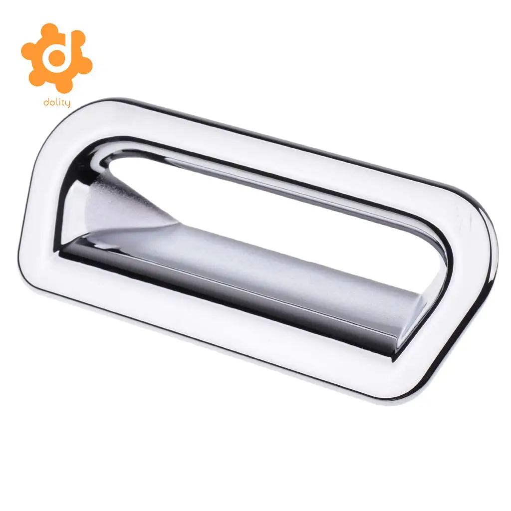 Chrome Rear Trunk Door Handle Cover Cup Bowl for Honda CRV 12-15