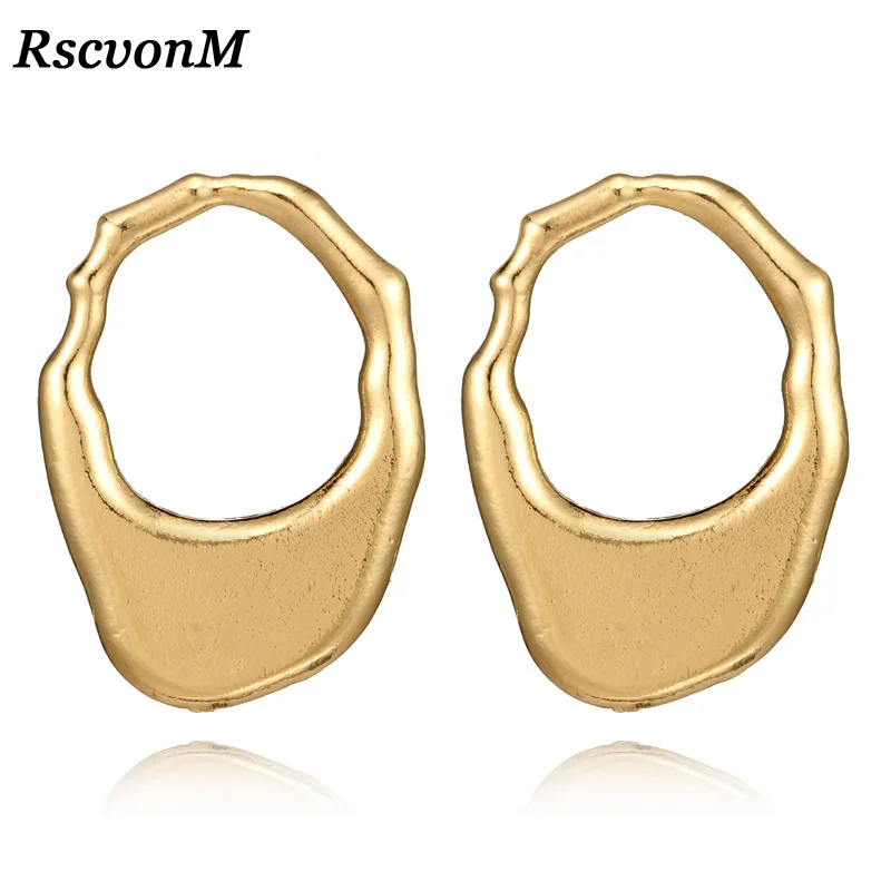 RscvonM New Trendy Gold Color Irregular Fold Leaf Drop Earring for Women Punk Large Curved Geometric Pendant Earrings Brincos
RscvonM New Trendy Gold Color Irregular Fold Leaf Drop Earring for Women Punk Large Curved Geometric Pendant Earrings Brincos