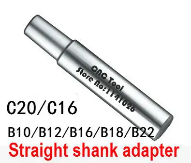 1PCS Drill Sleeve C16 or C20 B10/B12/B16/B18/B22 Straight Shank Adapter Drill Chuck Arbor Drilling Lathe 0.6-6/1-10/1-13/3-16mm
1PCS Drill Sleeve C16 or C20 B10/B12/B16/B18/B22 Straight Shank Adapter Drill Chuck Arbor Drilling Lathe 0.6-6/1-10/1-13/3-16mm
