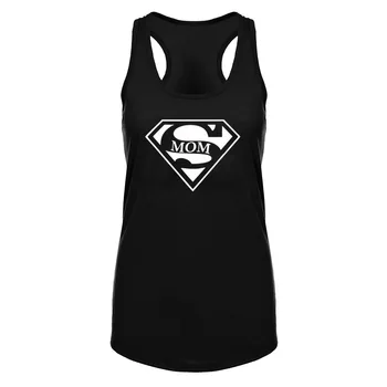 Womens Super Mom Workout Racerback Tank Tops Mother Gift for Birthdays 
Womens Super Mom Workout Racerback Tank Tops Mother Gift for Birthdays