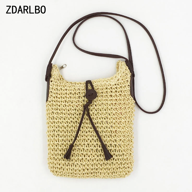 ZDARLBO Handmade Woman's Shoulder Bag Summer Bohemia Straw Beach Bags Travel Shopping Female Crossbody Messenger Bag
ZDARLBO Handmade Woman's Shoulder Bag Summer Bohemia Straw Beach Bags Travel Shopping Female Crossbody Messenger Bag