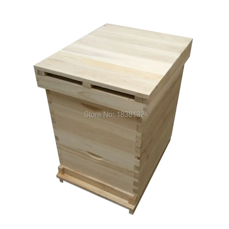 2Pcs Beehive Two Layer Langstroth Fir Wood Hive For Beekeeping Wooden Beehives For Bees
2Pcs Beehive Two Layer Langstroth Fir Wood Hive For Beekeeping Wooden Beehives For Bees