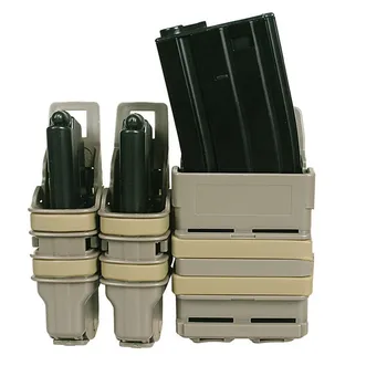 Tactical Pistol Mag Pouch Magazine Bag Holster Fast Mag Pistol 2PCS and 5.56 M4 1 PCS Attach Molle System
Tactical Pistol Mag Pouch Magazine Bag Holster Fast Mag Pistol 2PCS and 5.56 M4 1 PCS Attach Molle System
