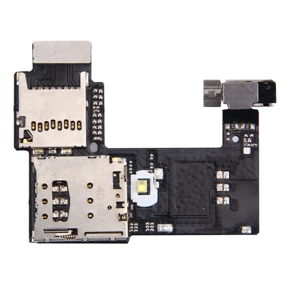 SIM Card Socket + SD Card Socket for Motorola Moto G (2nd Gen.) (Single SIM Version)
SIM Card Socket + SD Card Socket for Motorola Moto G (2nd Gen.) (Single SIM Version)