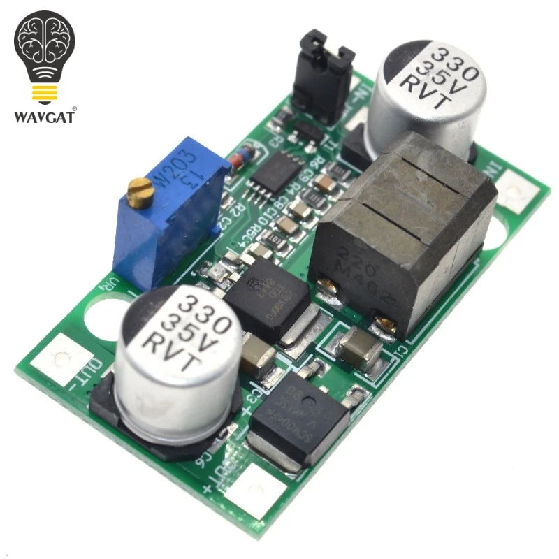 WAVGAT DC-DC Step Up Down Module Boost and Buck Voltage Converter 5-25V to 0.5V-25V 3A 30W 3.3V 5V 12V 18V 24V
WAVGAT DC-DC Step Up Down Module Boost and Buck Voltage Converter 5-25V to 0.5V-25V 3A 30W 3.3V 5V 12V 18V 24V