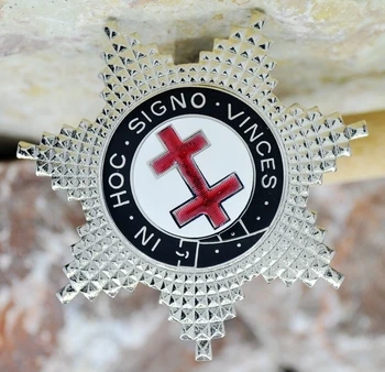 Masonic Lapel Pins Badge Mason Freemason B72 Silver Badge Order of the Red Cross 6.3cm
Masonic Lapel Pins Badge Mason Freemason B72 Silver Badge Order of the Red Cross 6.3cm