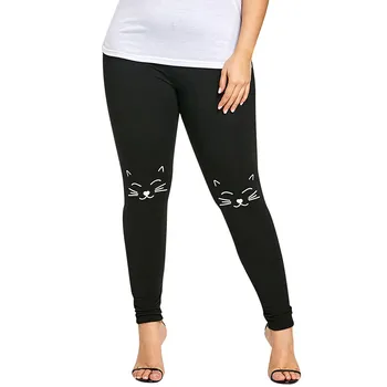 2019 NEW Fashion Daily Pants Womens Plus Size 5XL Casual Cat Print High Waist Long Pants Tight Leggings брюки Wholesale
2019 NEW Fashion Daily Pants Womens Plus Size 5XL Casual Cat Print High Waist Long Pants Tight Leggings брюки Wholesale
