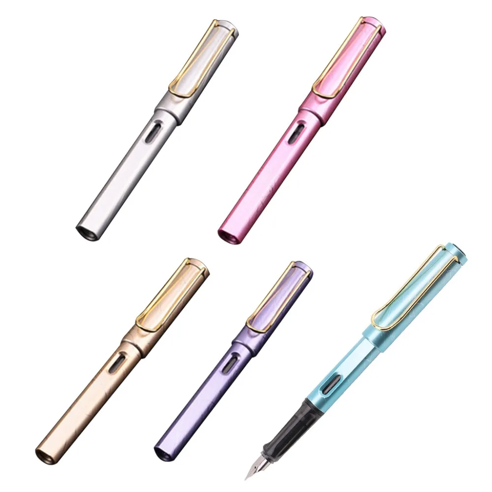 Fashion Colored Fountain Pen Business Student 0.38 mm Extra Fine Nib Calligraphy Office Supply Writing Tool
Fashion Colored Fountain Pen Business Student 0.38 mm Extra Fine Nib Calligraphy Office Supply Writing Tool