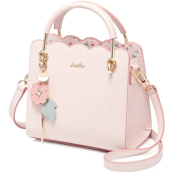 Just Star Women'S Pu Leather Handbag Ladies Fashion Stitching Handbag Lady Flower Tassel Fresh Color Crossbody Bag
Just Star Women'S Pu Leather Handbag Ladies Fashion Stitching Handbag Lady Flower Tassel Fresh Color Crossbody Bag