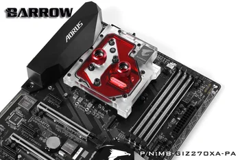 BARROW Block use for AORUS GA-Z270X-Gaming Motherboard - Copper Nickel Radiator Blow 12V 4PIN RGB Support AURA SYNC
BARROW Block use for AORUS GA-Z270X-Gaming Motherboard - Copper Nickel Radiator Blow 12V 4PIN RGB Support AURA SYNC