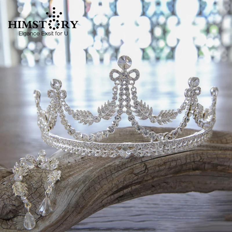 Large European Vintage Bridal Tiaras Crown Clear Rhinestone Crystal Wedding Hair Accessories
Large European Vintage Bridal Tiaras Crown Clear Rhinestone Crystal Wedding Hair Accessories