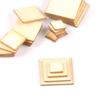 100pcs Wooden Crafts foursquare Pieces Scrapbooking Crafts wood decoration for Home Decoration 10-25mm m2133
100pcs Wooden Crafts foursquare Pieces Scrapbooking Crafts wood decoration for Home Decoration 10-25mm m2133