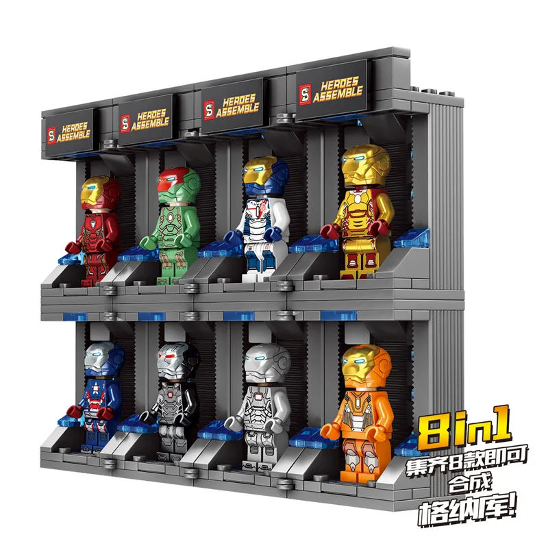 Marvel Super heroes Series Iron Man Gnaku action Figures DIY education building block Toy For Children Christmas gifts
Marvel Super heroes Series Iron Man Gnaku action Figures DIY education building block Toy For Children Christmas gifts
