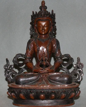 USPS to USA S2560 Tibet Tibetan Buddhism Purple Bronze Longevity Amitayus Goddess Buddha Statue
USPS to USA S2560 Tibet Tibetan Buddhism Purple Bronze Longevity Amitayus Goddess Buddha Statue