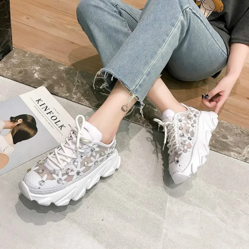 women shoes summer breathable air mesh white chunky sneakers women comfortable platform crystal floral shoes woman flats
women shoes summer breathable air mesh white chunky sneakers women comfortable platform crystal floral shoes woman flats