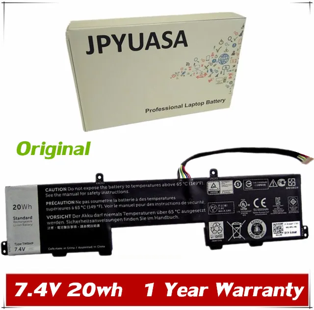 7XINbox 7.4V 20wh Original TM9HP FRVYX Laptop Battery For DELL Latitude 13 7350 Series Tablet
7XINbox 7.4V 20wh Original TM9HP FRVYX Laptop Battery For DELL Latitude 13 7350 Series Tablet