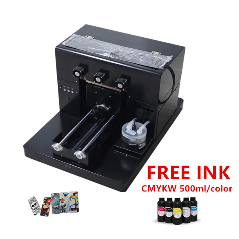 Desktop air+water cooling emboss effect 6 color A4 size UV LED printer TPU phone cover
Desktop air+water cooling emboss effect 6 color A4 size UV LED printer TPU phone cover