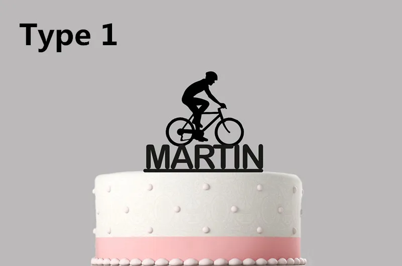 Acrylic Custom Name Sport Boy Birthday Party Cake Topper Personalized Biking Birthday Party Cake Accessory Supplies 
Acrylic Custom Name Sport Boy Birthday Party Cake Topper Personalized Biking Birthday Party Cake Accessory Supplies