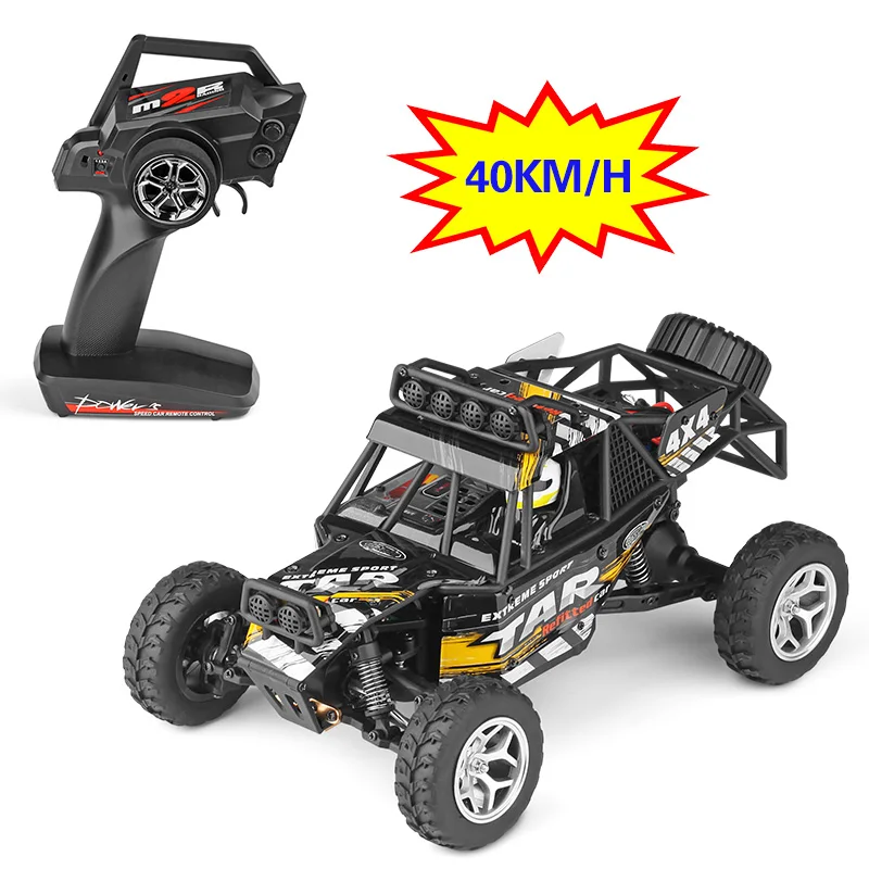 Original 1:18 RC Car Electric 4WD Desert SUV 2.4G Rock Rover Off-Road High Speed Big Foot Racing Car Toys for Kids Gift
Original 1:18 RC Car Electric 4WD Desert SUV 2.4G Rock Rover Off-Road High Speed Big Foot Racing Car Toys for Kids Gift