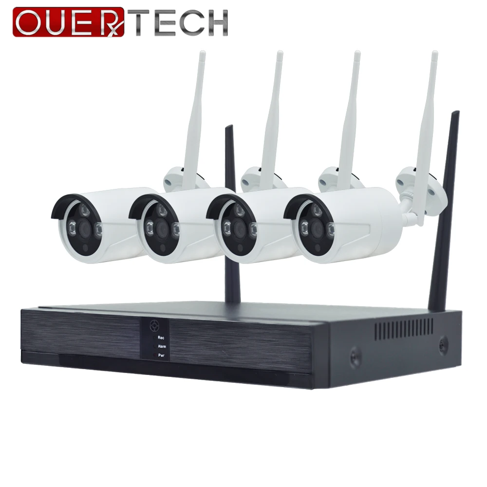 OUERTECH 720P 1.0MP P2P Home Security Wireless NVR Kit Wifi CCTV System Indoor Outdoor IP Camera Surveillance Set Motion Detect
OUERTECH 720P 1.0MP P2P Home Security Wireless NVR Kit Wifi CCTV System Indoor Outdoor IP Camera Surveillance Set Motion Detect