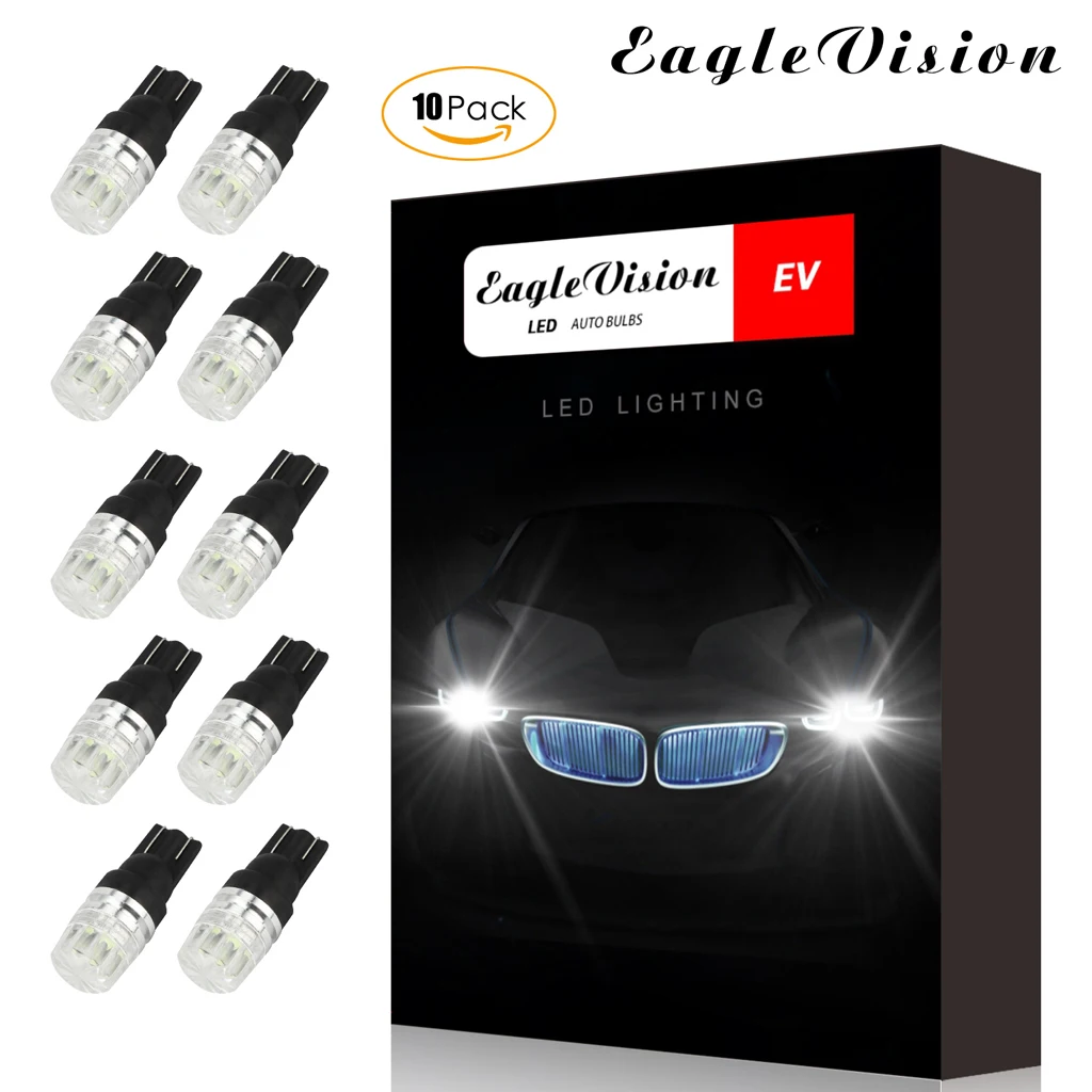 10pcs DC12V T10 Car Width Lamps Ice Blue Lighting Side Interior Lights Decoding Light
10pcs DC12V T10 Car Width Lamps Ice Blue Lighting Side Interior Lights Decoding Light