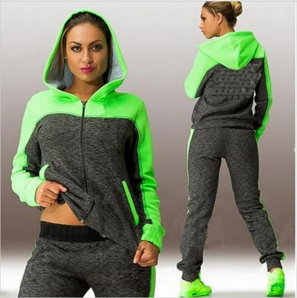 Women's sportswear suit autumn and winter streetwear plus size ladies two-piece suit Hoodie + pants
Women's sportswear suit autumn and winter streetwear plus size ladies two-piece suit Hoodie + pants