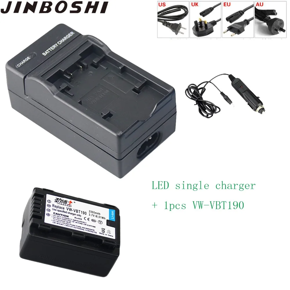 New 1pc VW-VBT190 VW VBT190 Li-ion Battery 2300mAh + Car Charger for Panasonic HC-V110 HC-V130 HC-V160 HC-V180 HC-V201 HC-V210
New 1pc VW-VBT190 VW VBT190 Li-ion Battery 2300mAh + Car Charger for Panasonic HC-V110 HC-V130 HC-V160 HC-V180 HC-V201 HC-V210
