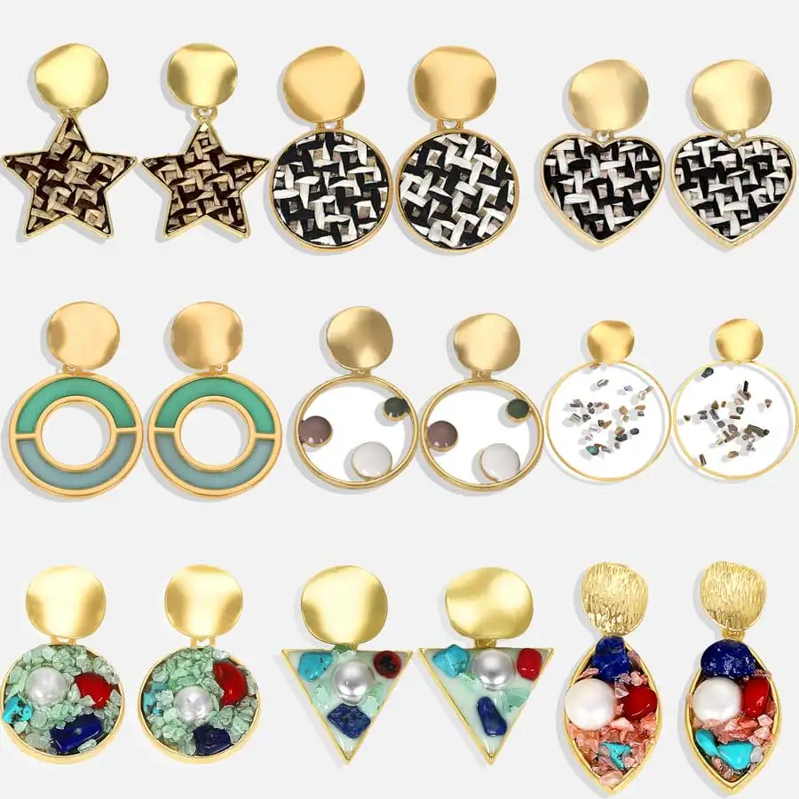 Dvacaman New Metal Transparent Round Drop Earrings for Women Pearl Stone Rattan Heart Dangle Statement Party Gift korean Jewelry
Dvacaman New Metal Transparent Round Drop Earrings for Women Pearl Stone Rattan Heart Dangle Statement Party Gift korean Jewelry