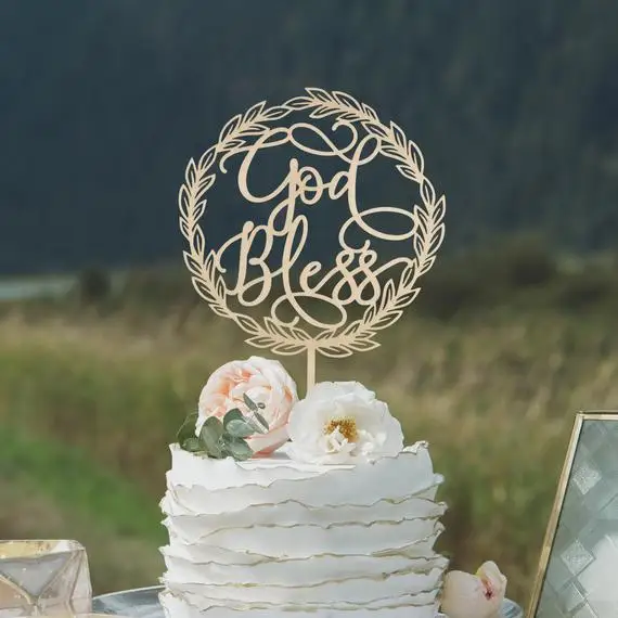 Cake topper for Baptisms, First Communions, and Confirmations.Baptism cake topper, God bless cake topper,
Cake topper for Baptisms, First Communions, and Confirmations.Baptism cake topper, God bless cake topper,