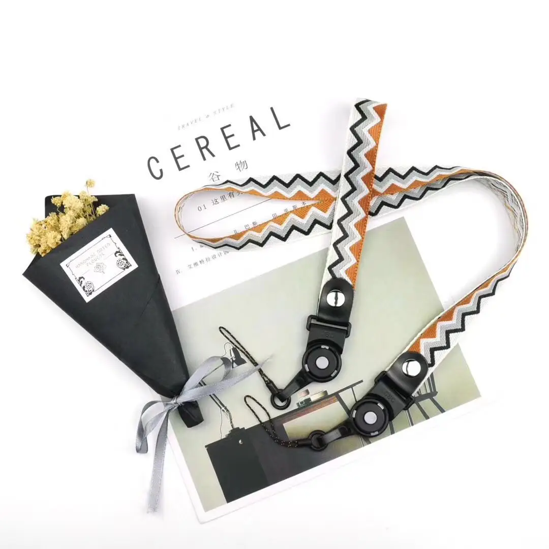 Multi-function Mobile Phone Strap Wavy stripes Lanyard Camera Keys ID Card Strap Neck Straps USB Badge Holder DIY Hand Hang Rope
Multi-function Mobile Phone Strap Wavy stripes Lanyard Camera Keys ID Card Strap Neck Straps USB Badge Holder DIY Hand Hang Rope