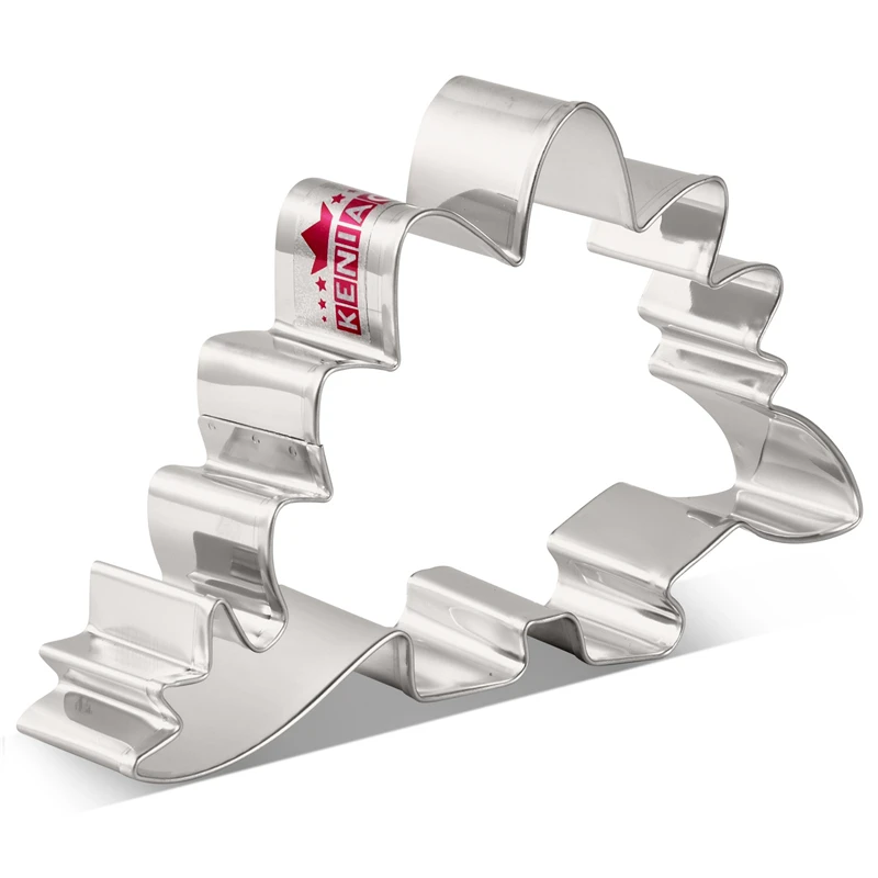 KENIAO Stegosaurus Cookie Cutter - 12.8 x 8.2 cm - Dinosaur Biscuit and Fondant Cutter - Stainless Steel
KENIAO Stegosaurus Cookie Cutter - 12.8 x 8.2 cm - Dinosaur Biscuit and Fondant Cutter - Stainless Steel