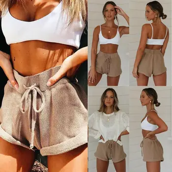 New Women Ladies Fashion Casual Summer Shorts Stylish Loose High Waist Solid Shorts Shorts Trousers
New Women Ladies Fashion Casual Summer Shorts Stylish Loose High Waist Solid Shorts Shorts Trousers