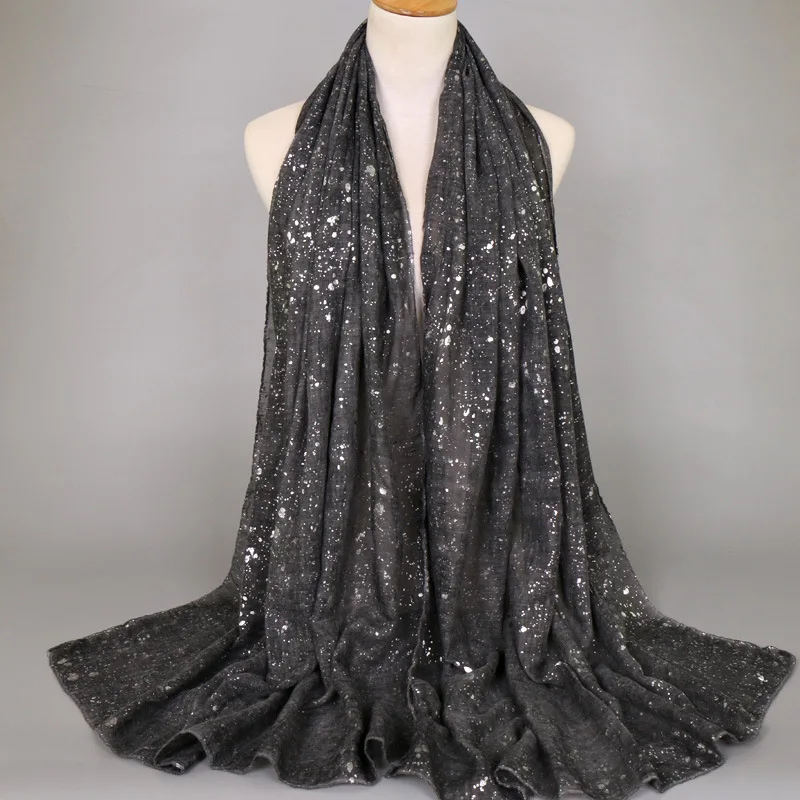 Big Size Plain Glitter Shiny Dot Viscose Shawl Solid Color Silver Muffler Wrap Headband Muslim Hijab Snood Echarpe Foulard Femme 11 Mallzona Big Size Plain Glitter Shiny Dot Viscose Shawl Solid Color Silver Muffler Wrap Headband Muslim Hijab Snood Echarpe Foulard Femme Mallzona
