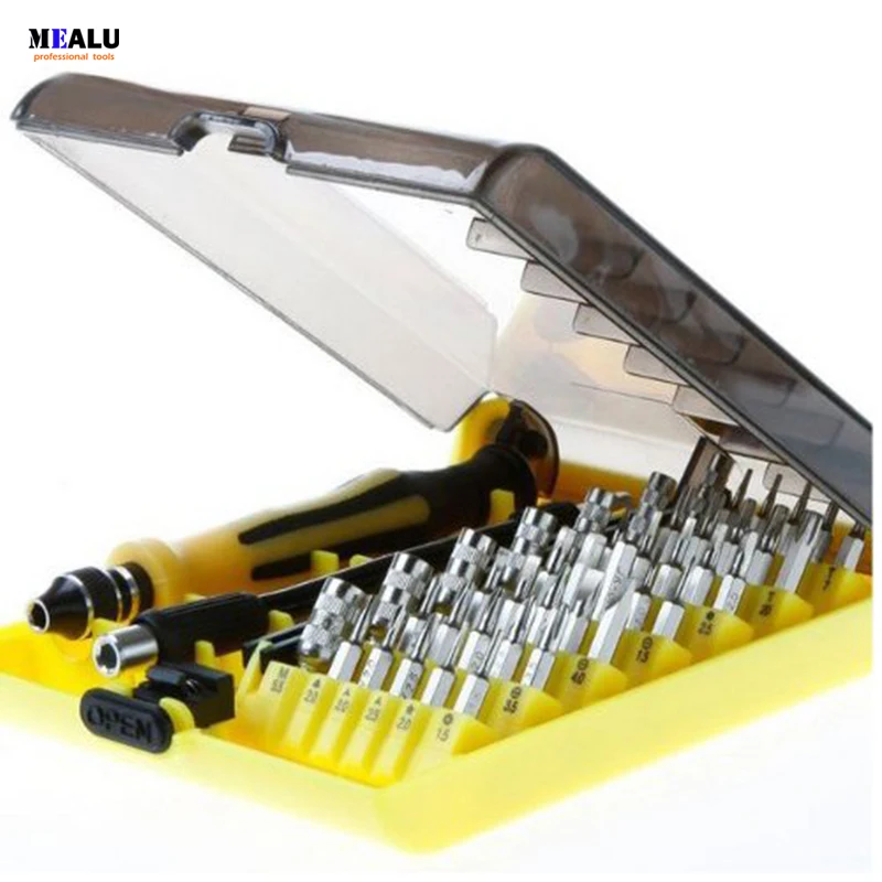 Professional 45 in 1 JK 6089 B Hardware Screw Driver Tool Kit Precise Screwdriver Set HQ mobile phone repair tool and Notebook
Professional 45 in 1 JK 6089 B Hardware Screw Driver Tool Kit Precise Screwdriver Set HQ mobile phone repair tool and Notebook