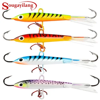 Sougayilang 4pcs Ice Fishing Lures 3 Sharp Hooks Winter Lifelike Fishing Baits Sets Ice Jigging Lures Kit Bass Walleye De Pesca
Sougayilang 4pcs Ice Fishing Lures 3 Sharp Hooks Winter Lifelike Fishing Baits Sets Ice Jigging Lures Kit Bass Walleye De Pesca
