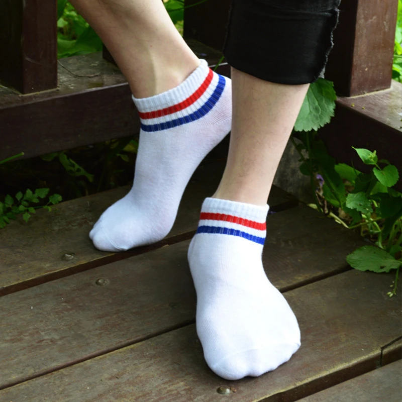 Men Cotton Socks Short Stripe Compact Fashion High Quality Solid HoseSocks 2016 Summer Autumn Cotton 5 Color Male Socks
Men Cotton Socks Short Stripe Compact Fashion High Quality Solid HoseSocks 2016 Summer Autumn Cotton 5 Color Male Socks