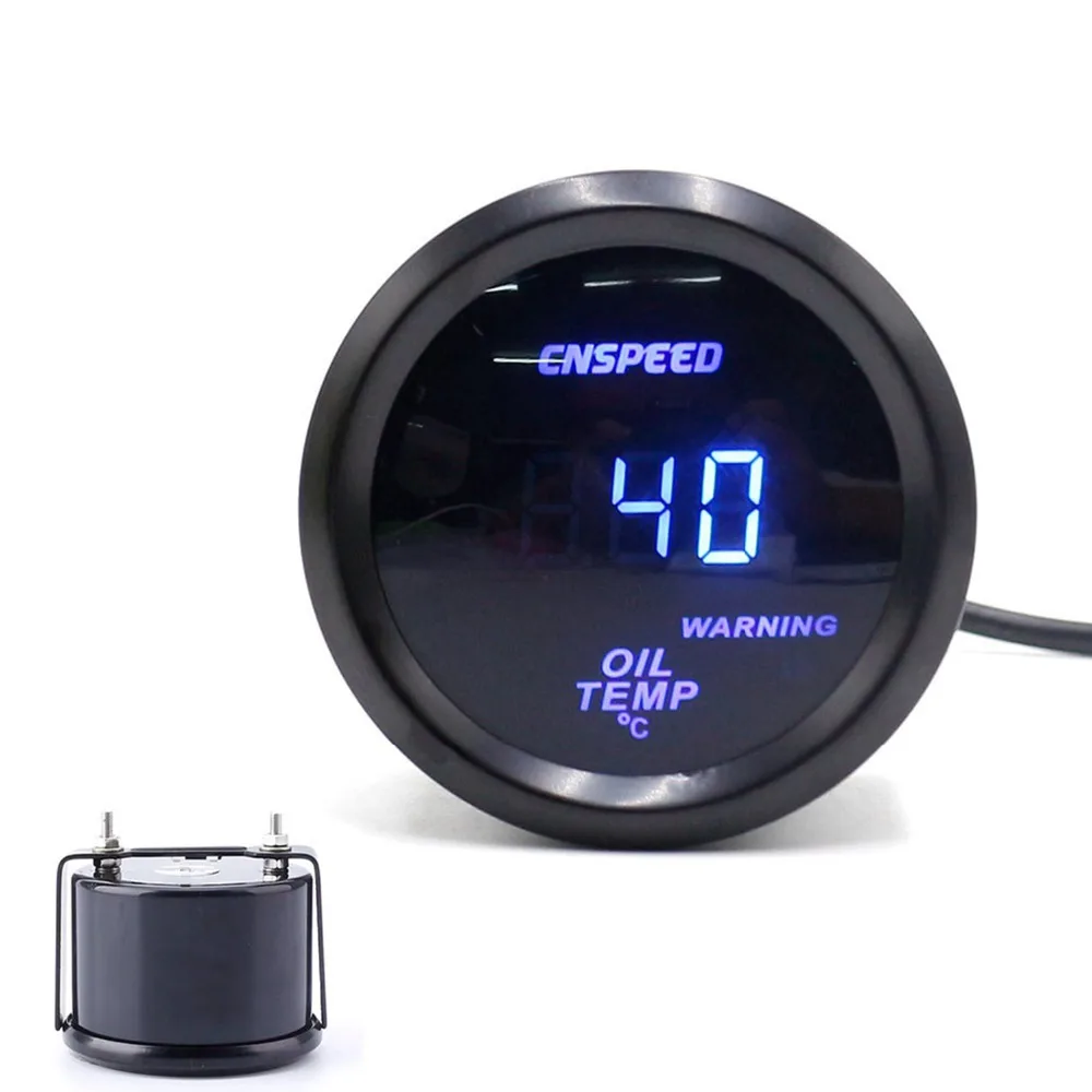 2V 40-150 Degrees Auto Car LED Digital Oil Temp Gauge Meter 52mm Mini Fuel Temperature Test Universal For Car Modification
2V 40-150 Degrees Auto Car LED Digital Oil Temp Gauge Meter 52mm Mini Fuel Temperature Test Universal For Car Modification