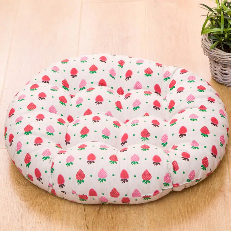Breathable Four Seasons Chair Cushion Cotton-linen Round Seat Cushions Tatami Mat Sofa Throw Pillow Soft Button Cushion Pad 1PC
Breathable Four Seasons Chair Cushion Cotton-linen Round Seat Cushions Tatami Mat Sofa Throw Pillow Soft Button Cushion Pad 1PC