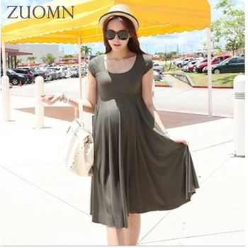 Summer pregnant women elastic dress pregnant models O neckelastic dresses expectant mother clothes maternity Longdress YL412
Summer pregnant women elastic dress pregnant models O neckelastic dresses expectant mother clothes maternity Longdress YL412