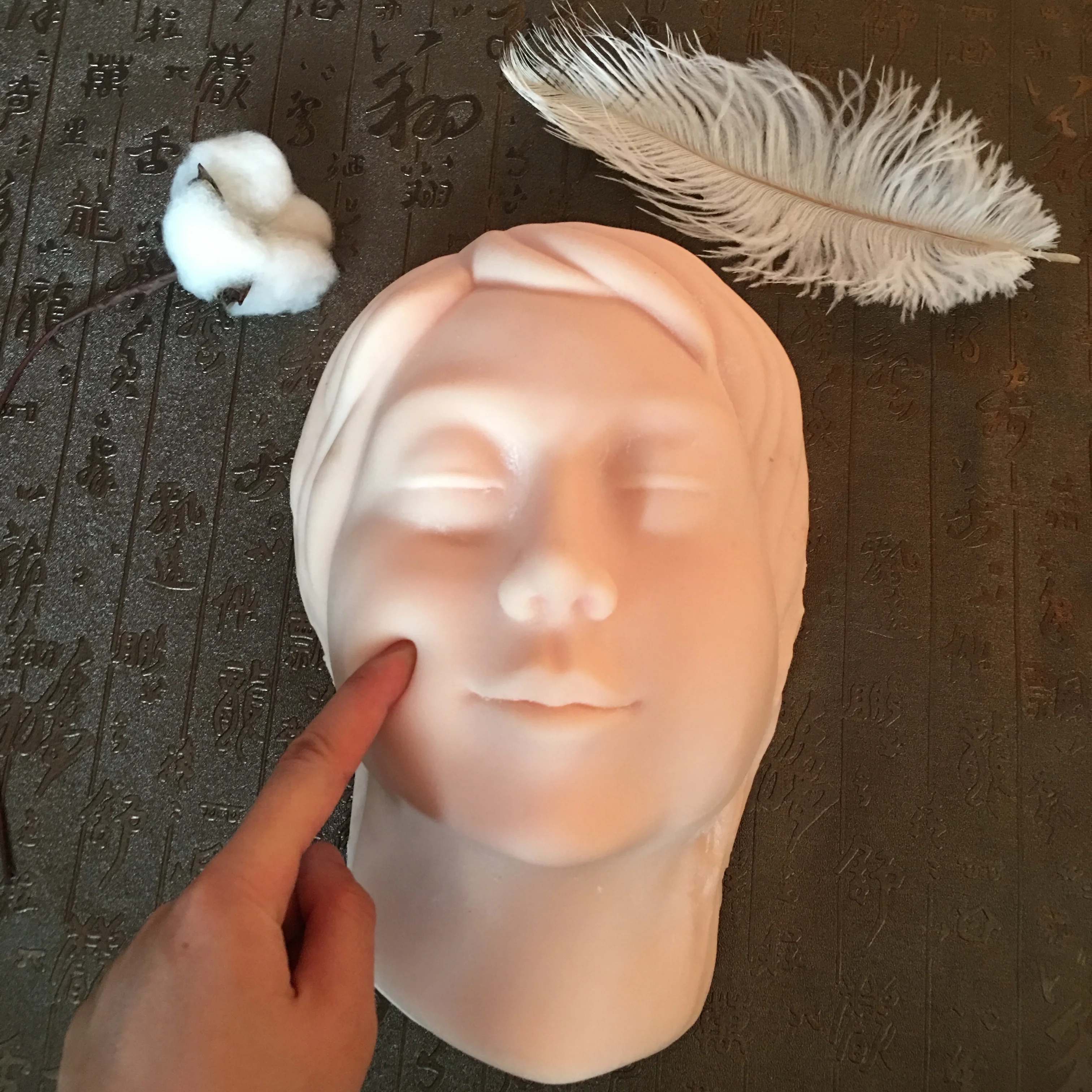 Silicone Female Head Face With Bone Inside Surgery Training Operation Practice head Model
Silicone Female Head Face With Bone Inside Surgery Training Operation Practice head Model