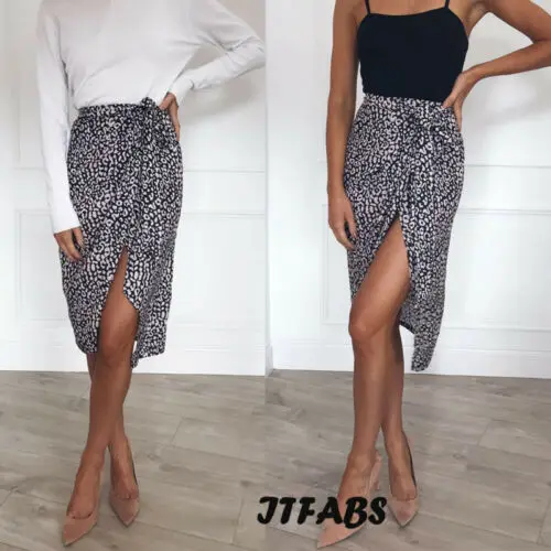 2019 New Hot Summer Fashion Latest Women High Waist Strappy Irregularity Midi Skirts Beachwear Leopard Casual
2019 New Hot Summer Fashion Latest Women High Waist Strappy Irregularity Midi Skirts Beachwear Leopard Casual