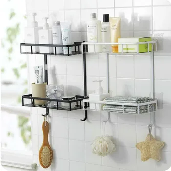 Household washing racks Free punching wrought iron double shelf storage bathroom rack Drain rack shelf bathroom WF315915
Household washing racks Free punching wrought iron double shelf storage bathroom rack Drain rack shelf bathroom WF315915
