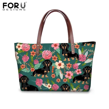 FORUDESIGNS Women Handbag Dachshund Dog Print Shoulder Bag for Ladies Fashion Top-handle Bag Beach Bag Female Tote Bolsa Mochila
FORUDESIGNS Women Handbag Dachshund Dog Print Shoulder Bag for Ladies Fashion Top-handle Bag Beach Bag Female Tote Bolsa Mochila