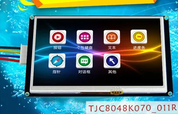 7 inch upgrade USART HMI TFT display Extended IO EEPROM 800*480 LCD screen module
7 inch upgrade USART HMI TFT display Extended IO EEPROM 800*480 LCD screen module
