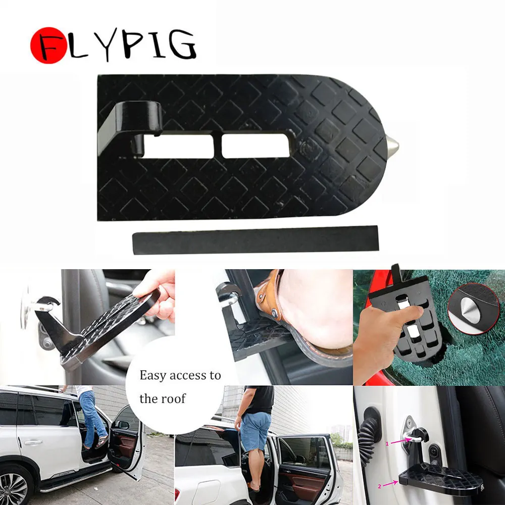 Universal Folding Mini Car Door Latch Hook Foot Step Pedal Ladder Easy Access to Car Rooftop For Jeep SUV Truck Roof
Universal Folding Mini Car Door Latch Hook Foot Step Pedal Ladder Easy Access to Car Rooftop For Jeep SUV Truck Roof
