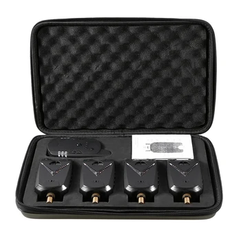 Lixada Carp Fishing Bite Alarms Set Fishing Receiver Wireless Digital Fishing Alarm Indicator With Portable Case 2/3/4 Pieces
Lixada Carp Fishing Bite Alarms Set Fishing Receiver Wireless Digital Fishing Alarm Indicator With Portable Case 2/3/4 Pieces