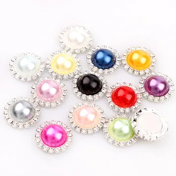 10 pcs 21mm Inner 14mm Round Pearl Button Brass Silver Metal Tray Rhinestone Cabochon Base Cameo Setting DIY Jewelry Charms
10 pcs 21mm Inner 14mm Round Pearl Button Brass Silver Metal Tray Rhinestone Cabochon Base Cameo Setting DIY Jewelry Charms